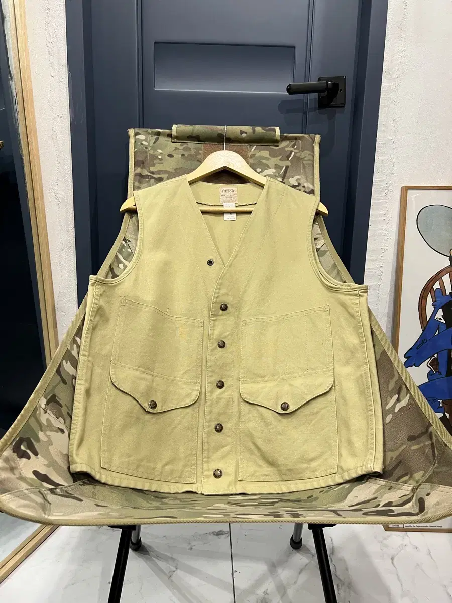 OLD FILSON CANVAS COTTON CRUISER 필슨베스트